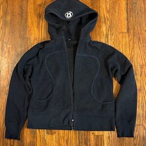 🎉Lululemon athletica Black Scuba Full Zip Jacket.